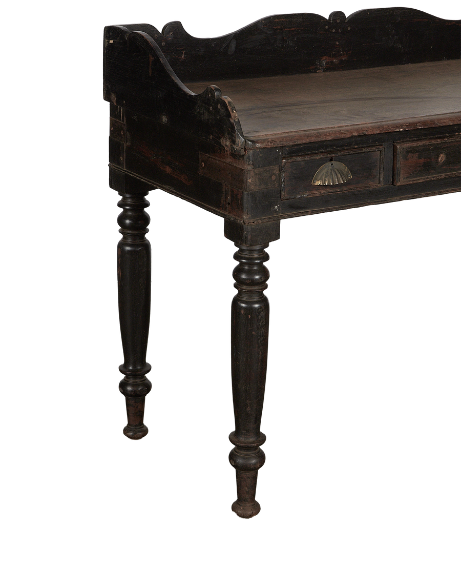 Vintage Wood Desk - Natural from India made of Wood