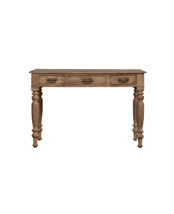 Wood Desk - Bleached