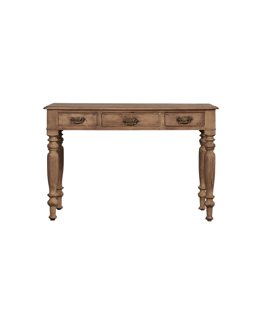 Vintage Wood Desk - Bleached from India made of Wood