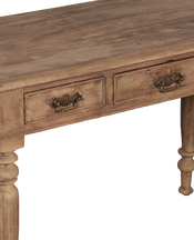 Wood Desk - Bleached