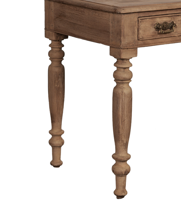 Wood Desk - Bleached