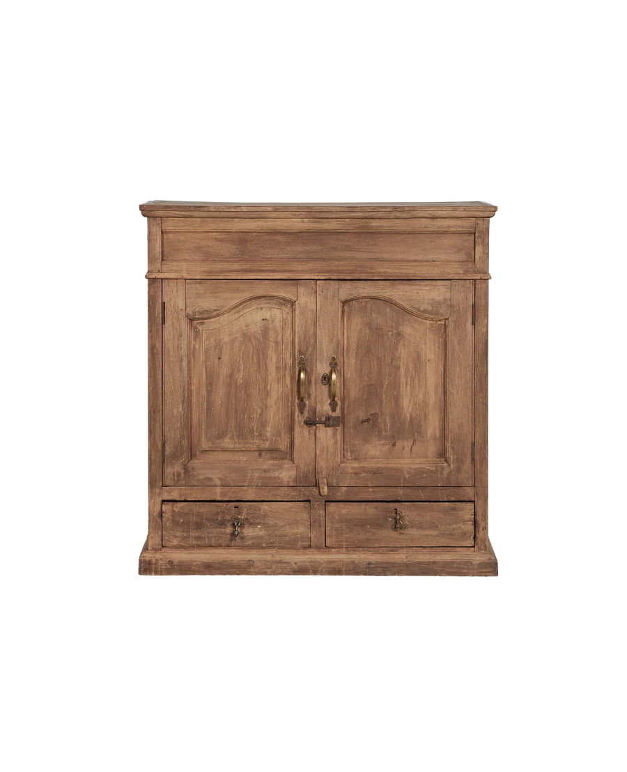 Vintage Wood Sideboard - Natural from India made of Wood