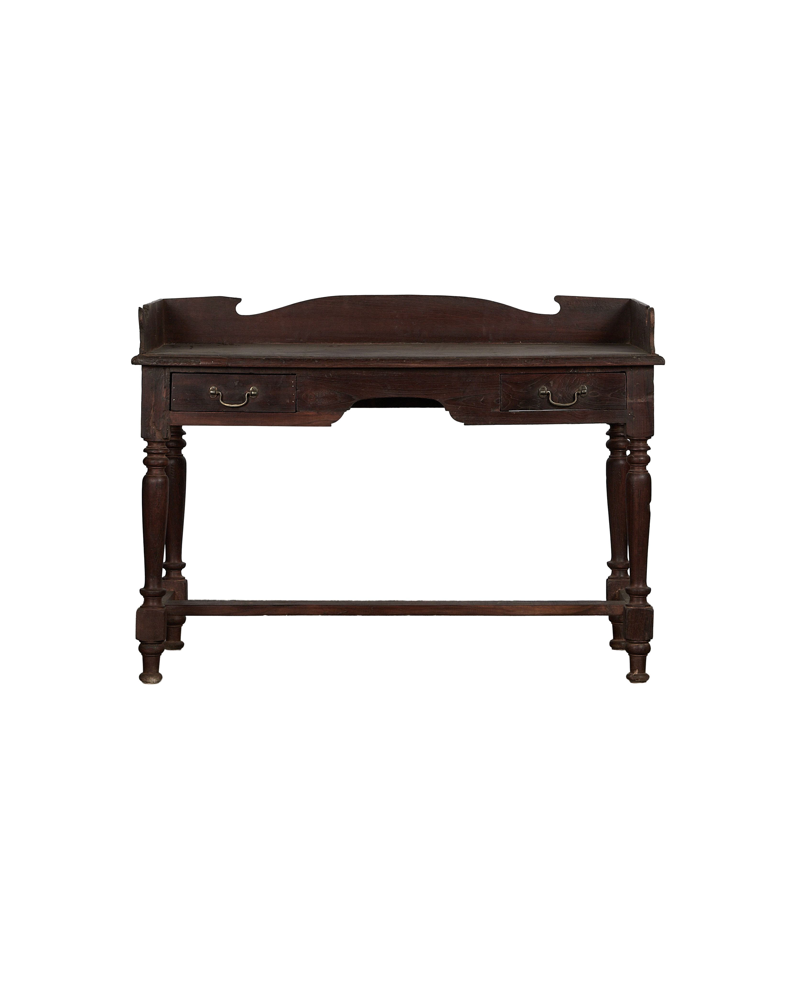 Vintage Wood Desk - Natural from India made of Wood
