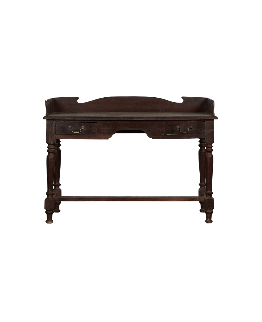 Vintage Wood Desk - Natural from India made of Wood