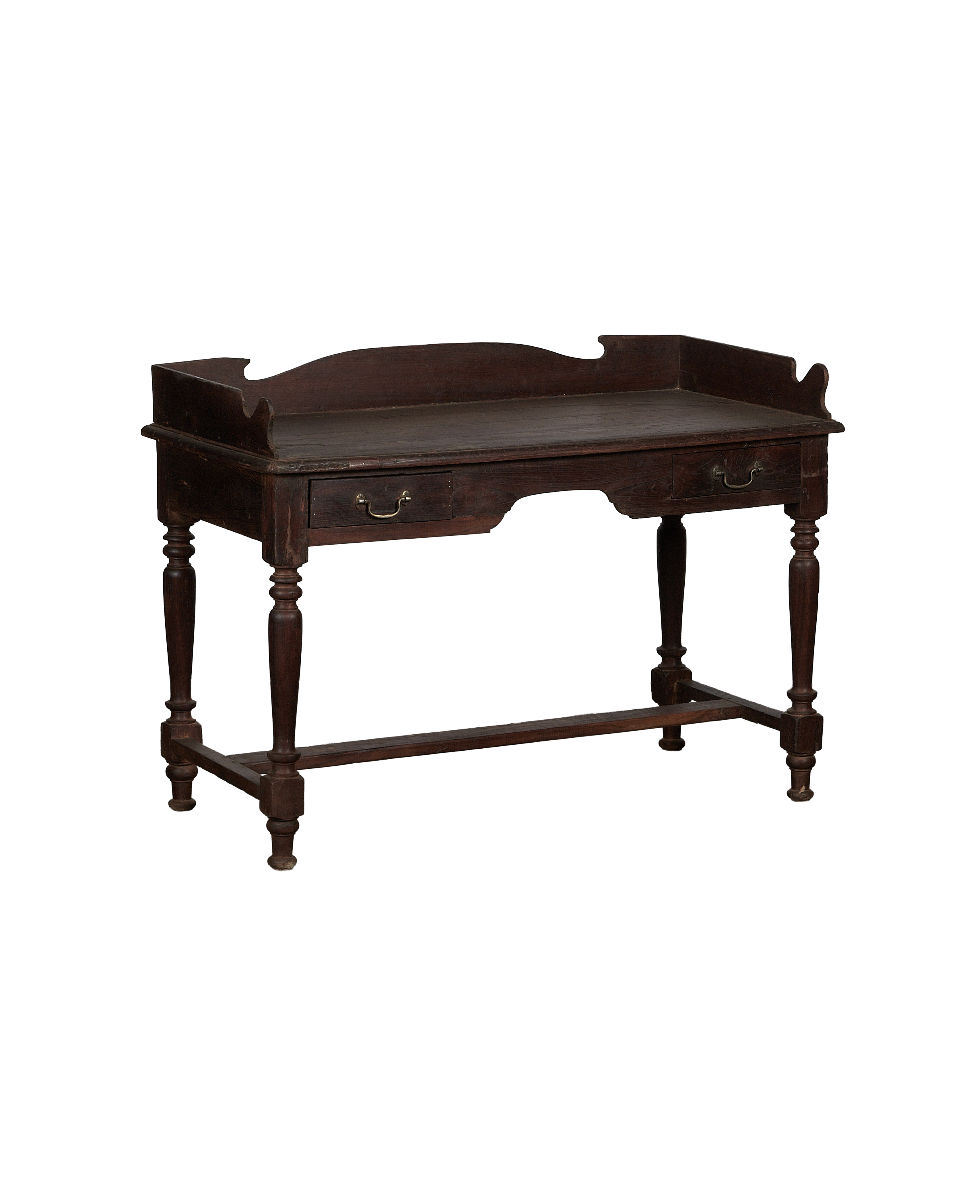 Vintage Wood Desk - Natural from India made of Wood