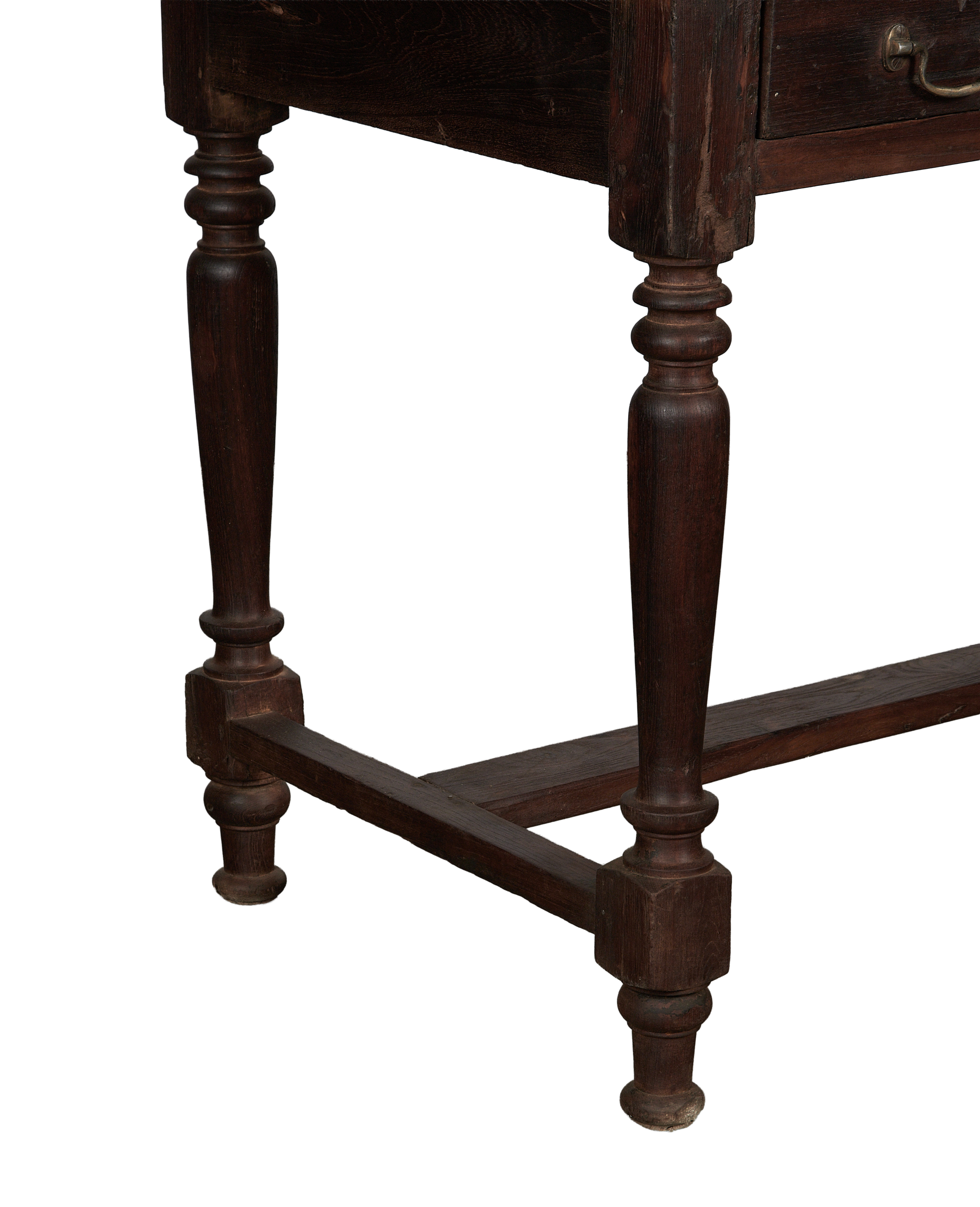 Vintage Wood Desk - Natural from India made of Wood