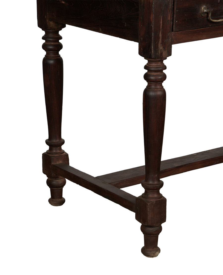 Vintage Wood Desk - Natural from India made of Wood