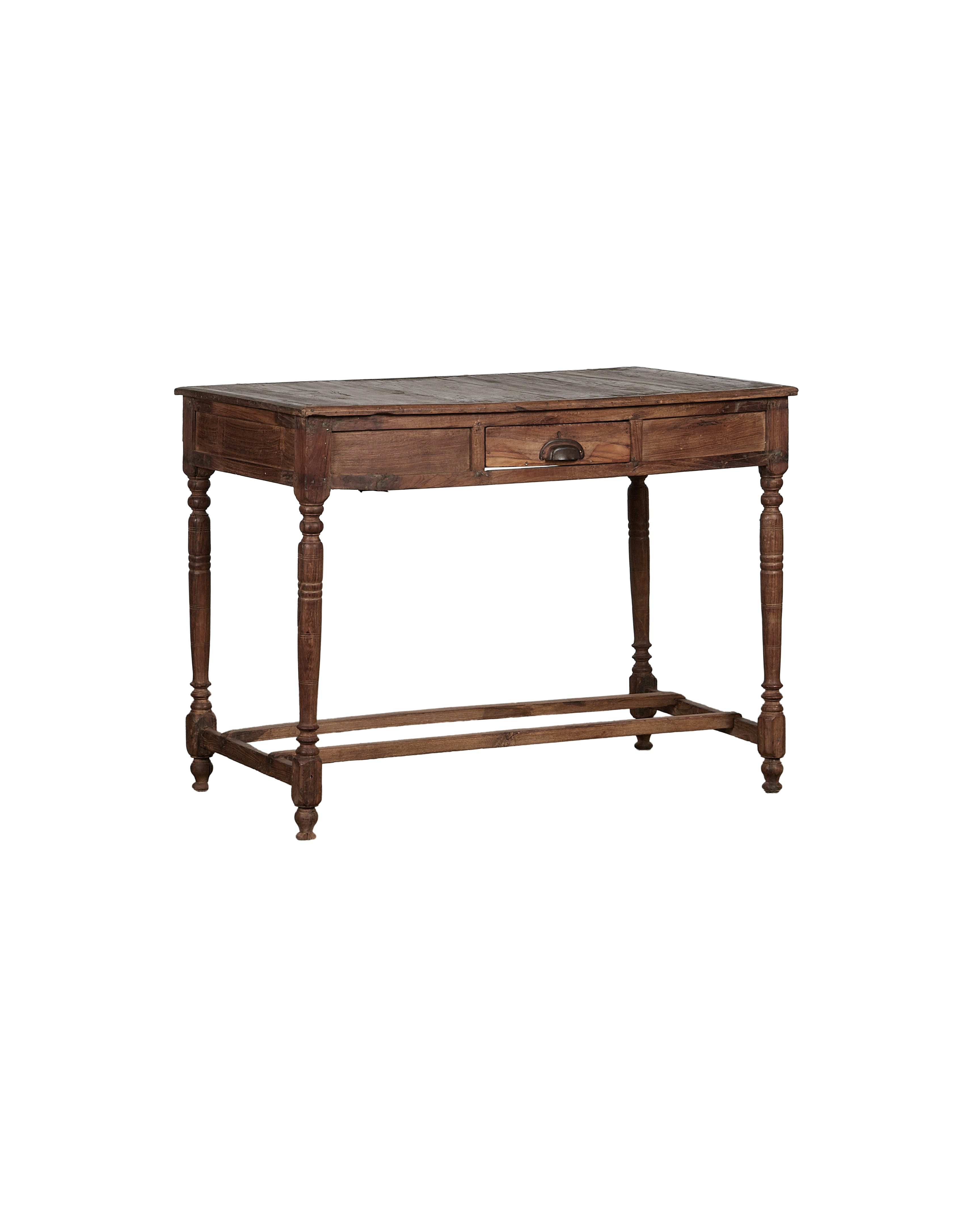 Vintage Wood Desk - Natural from India made of Wood