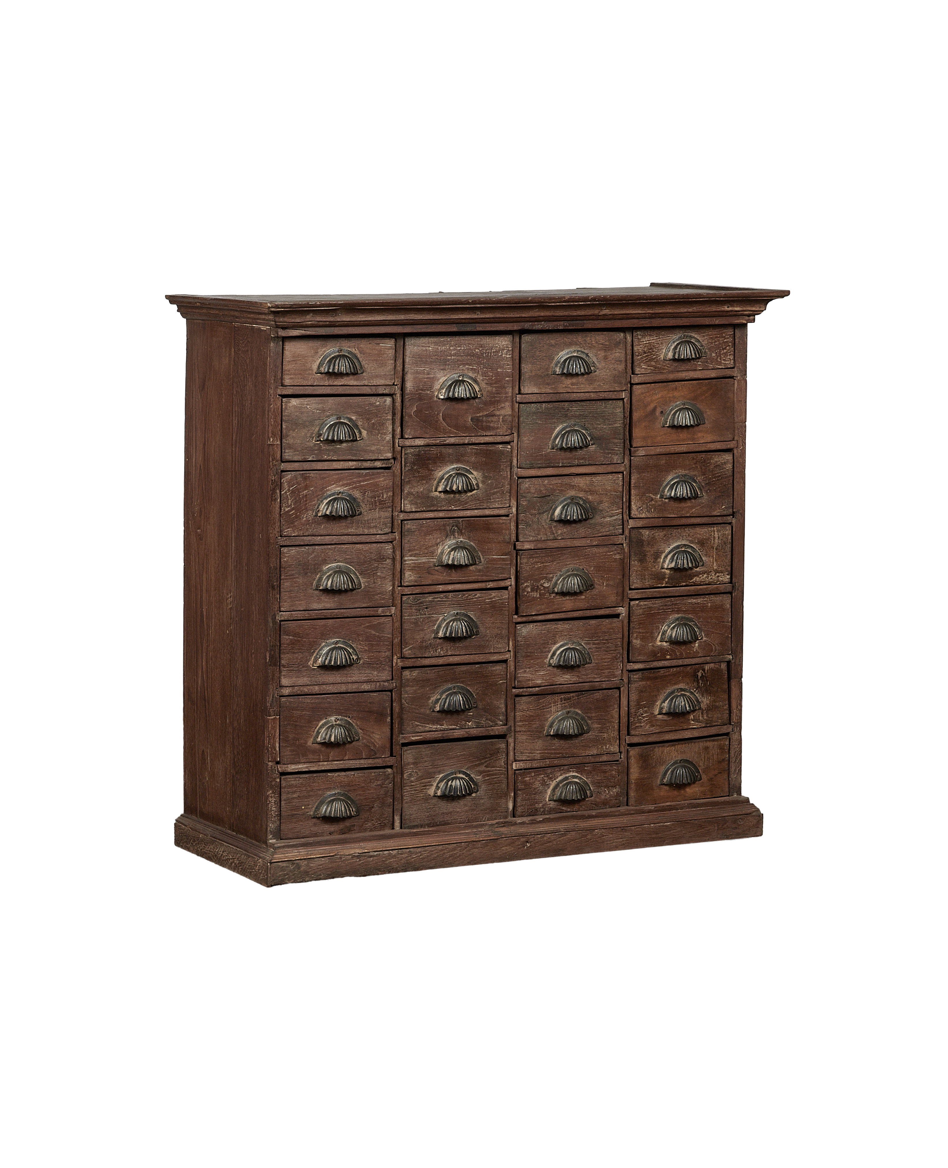 Vintage Apothecary Drawers - Stained from India made of Wood