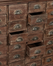 Apothecary Drawers - Stained