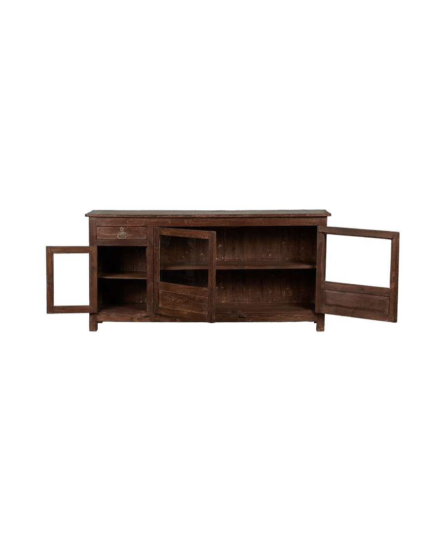 Vintage Wood Sideboard - Natural from India made of Wood