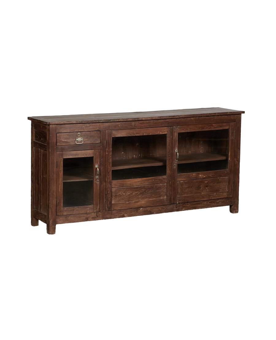 Vintage Wood Sideboard - Natural from India made of Wood
