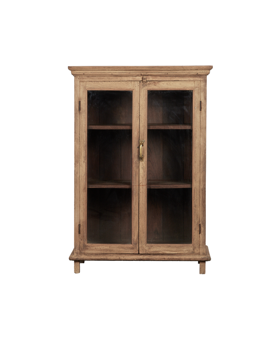 Vintage Wood Cabinet - Bleached from India made of Wood