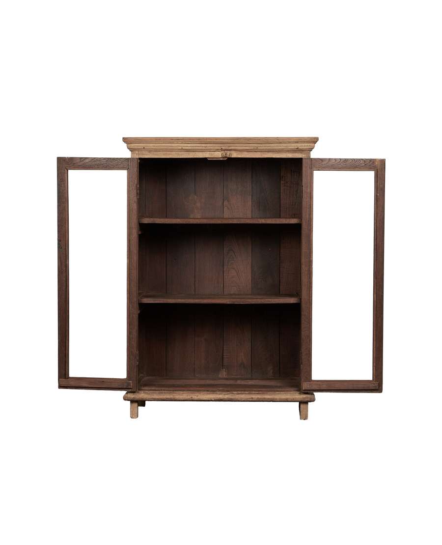 Vintage Wood Cabinet - Bleached from India made of Wood