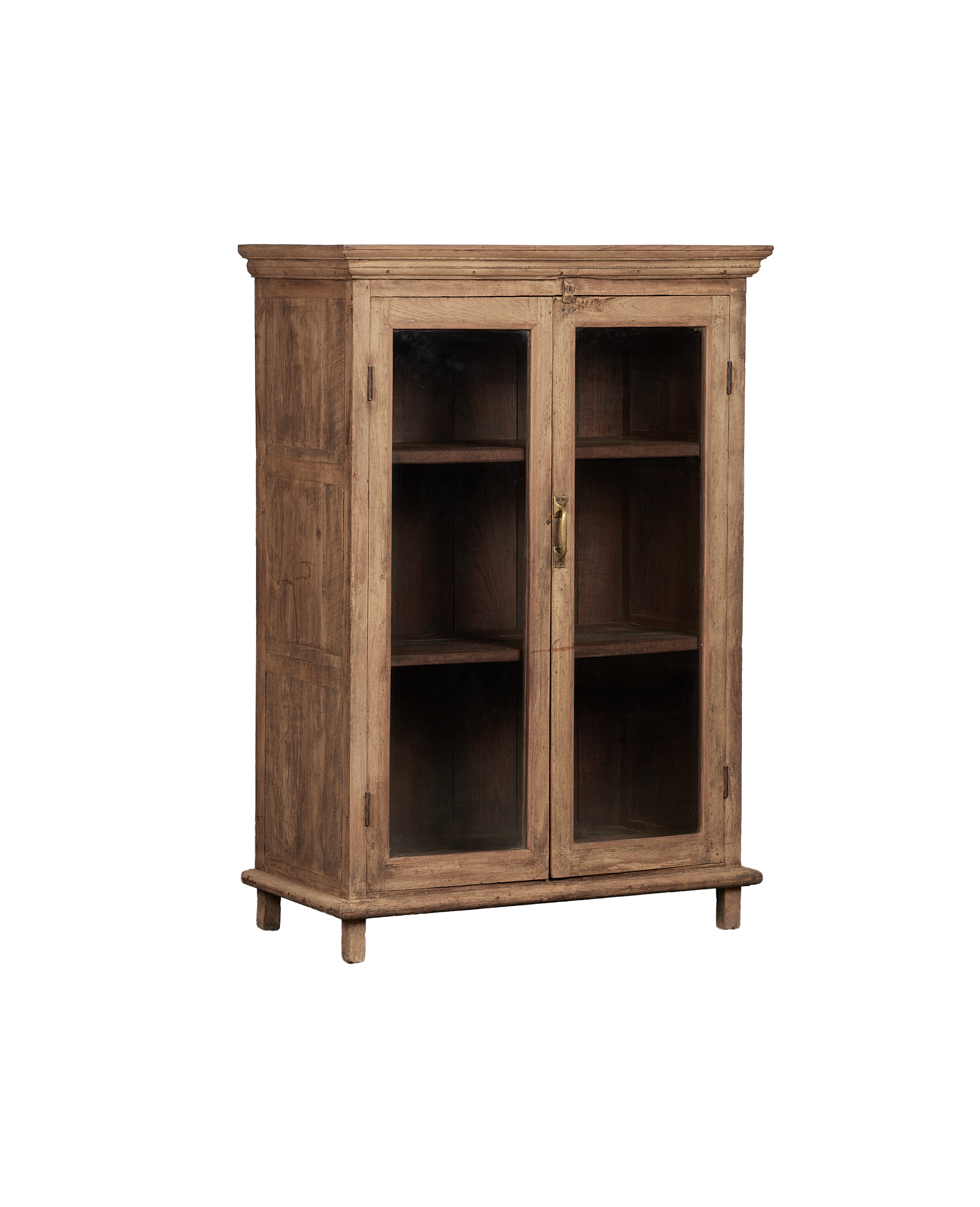 Vintage Wood Cabinet - Bleached from India made of Wood