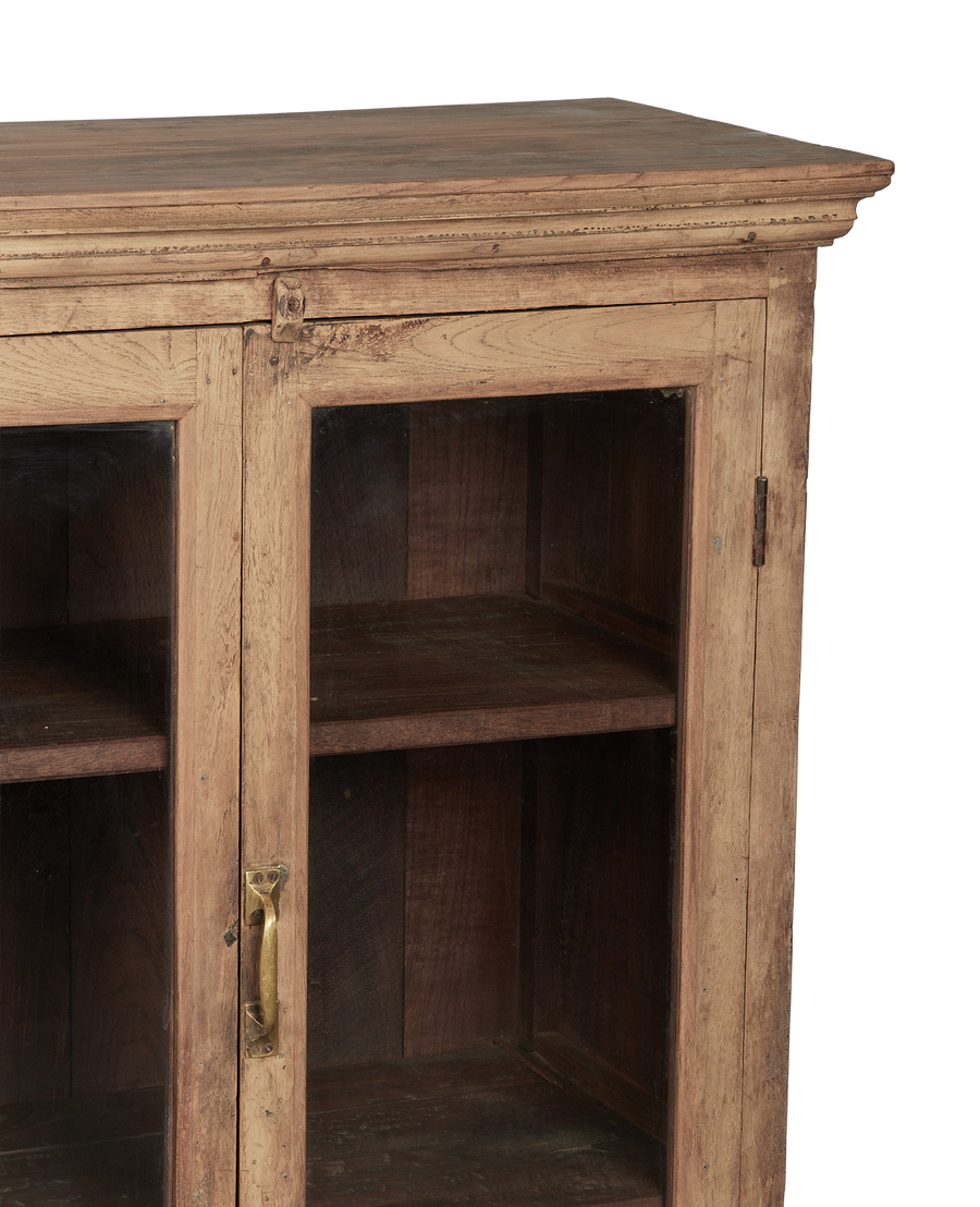 Vintage Wood Cabinet - Bleached from India made of Wood