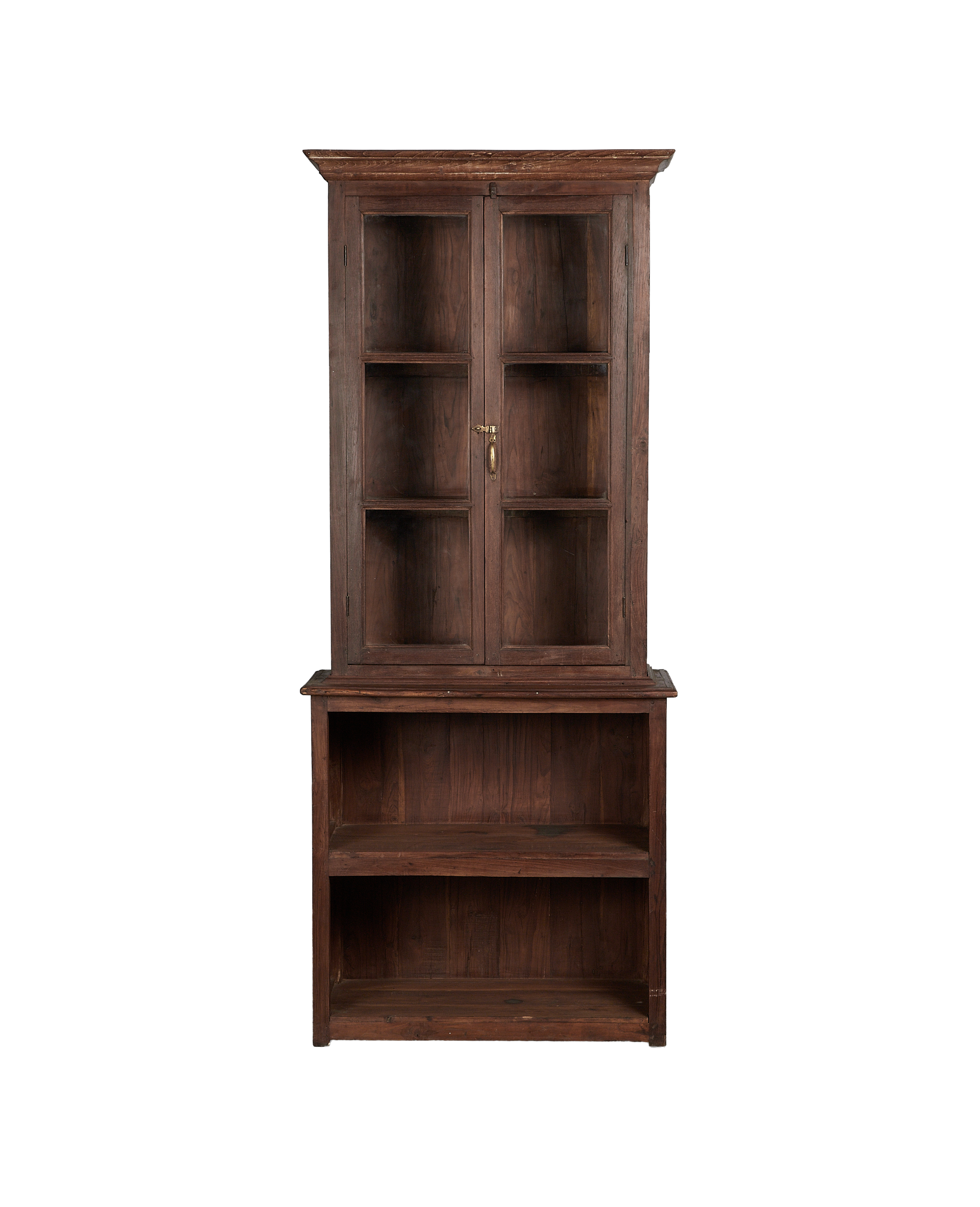 Vintage Wood Cabinet - Natural from India made of Wood