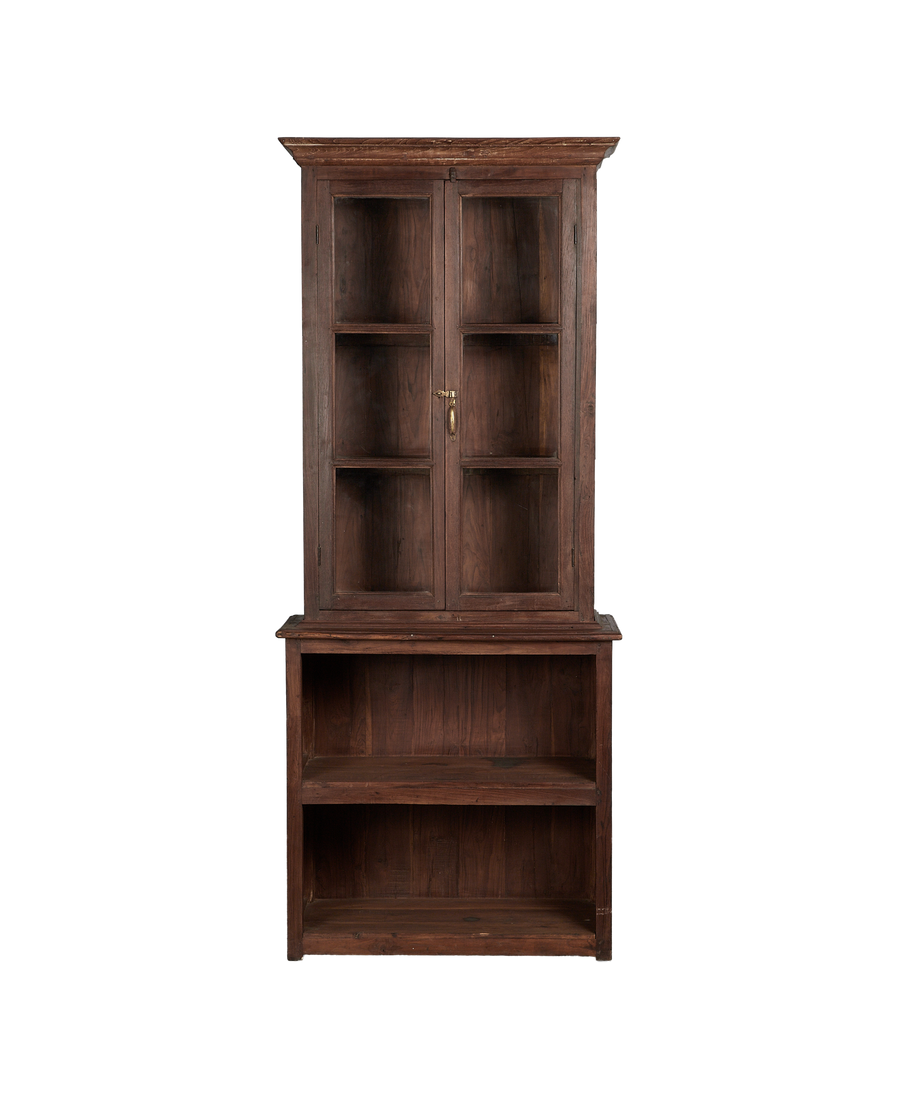 Vintage Wood Cabinet - Natural from India made of Wood