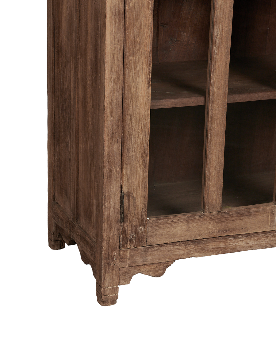 Vintage Wood Cabinet - Natural from India made of Wood