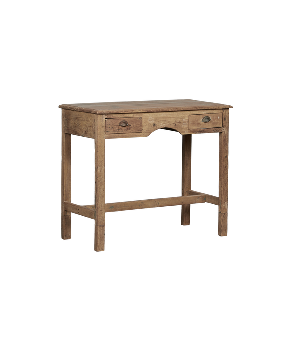 Wood Desk - Bleached