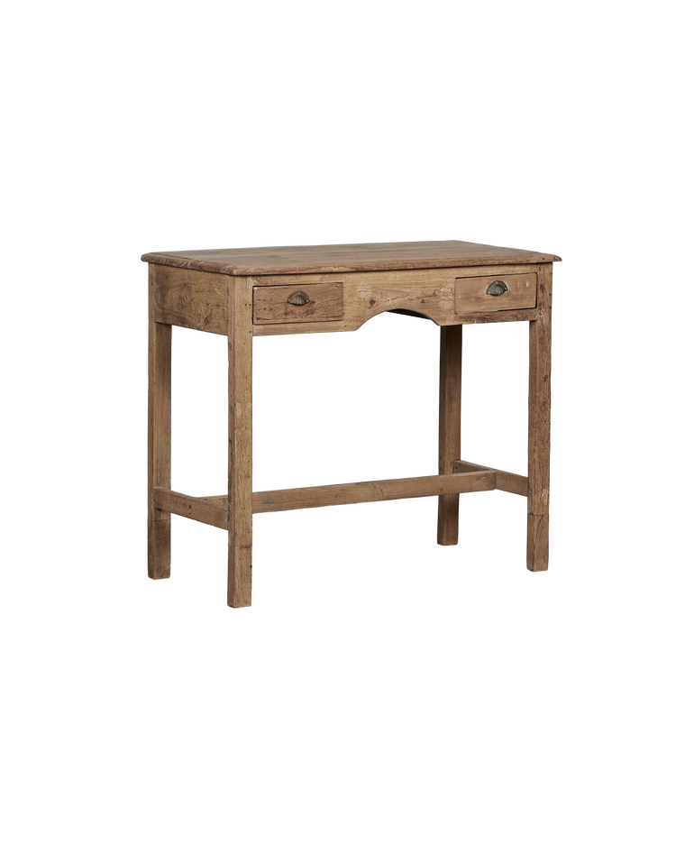 Wood Desk - Bleached