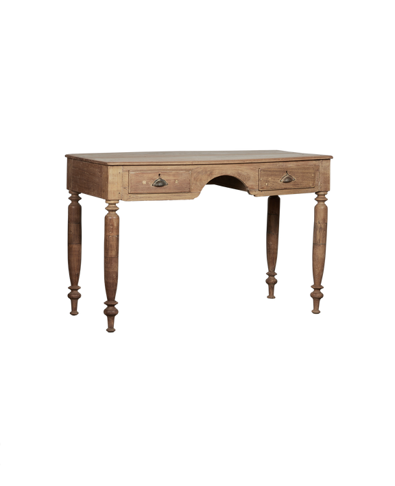 Wood Desk - Bleached