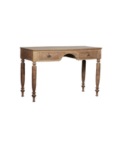Wood Desk - Bleached