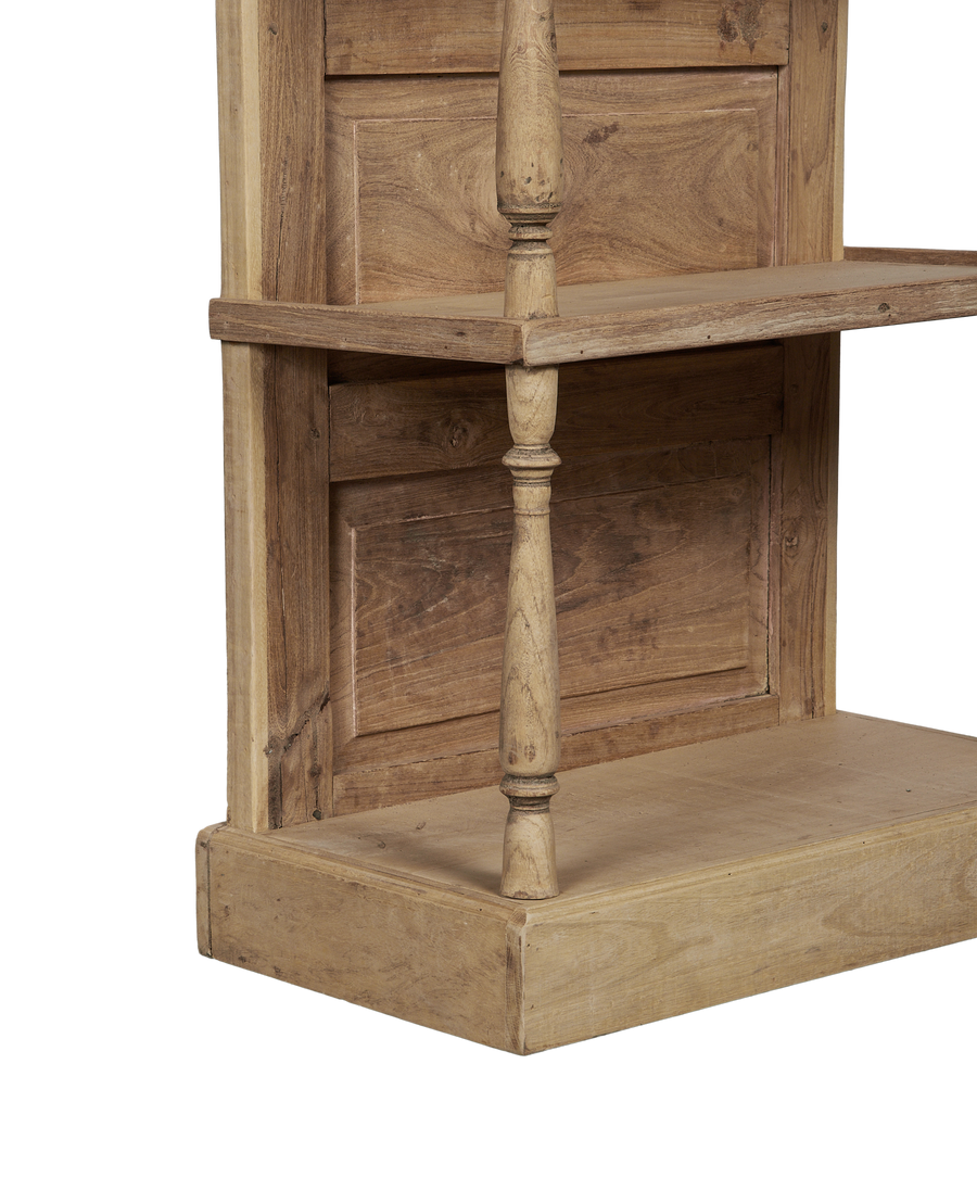 Vintage Wood Shelf - Bleached from India made of Wood