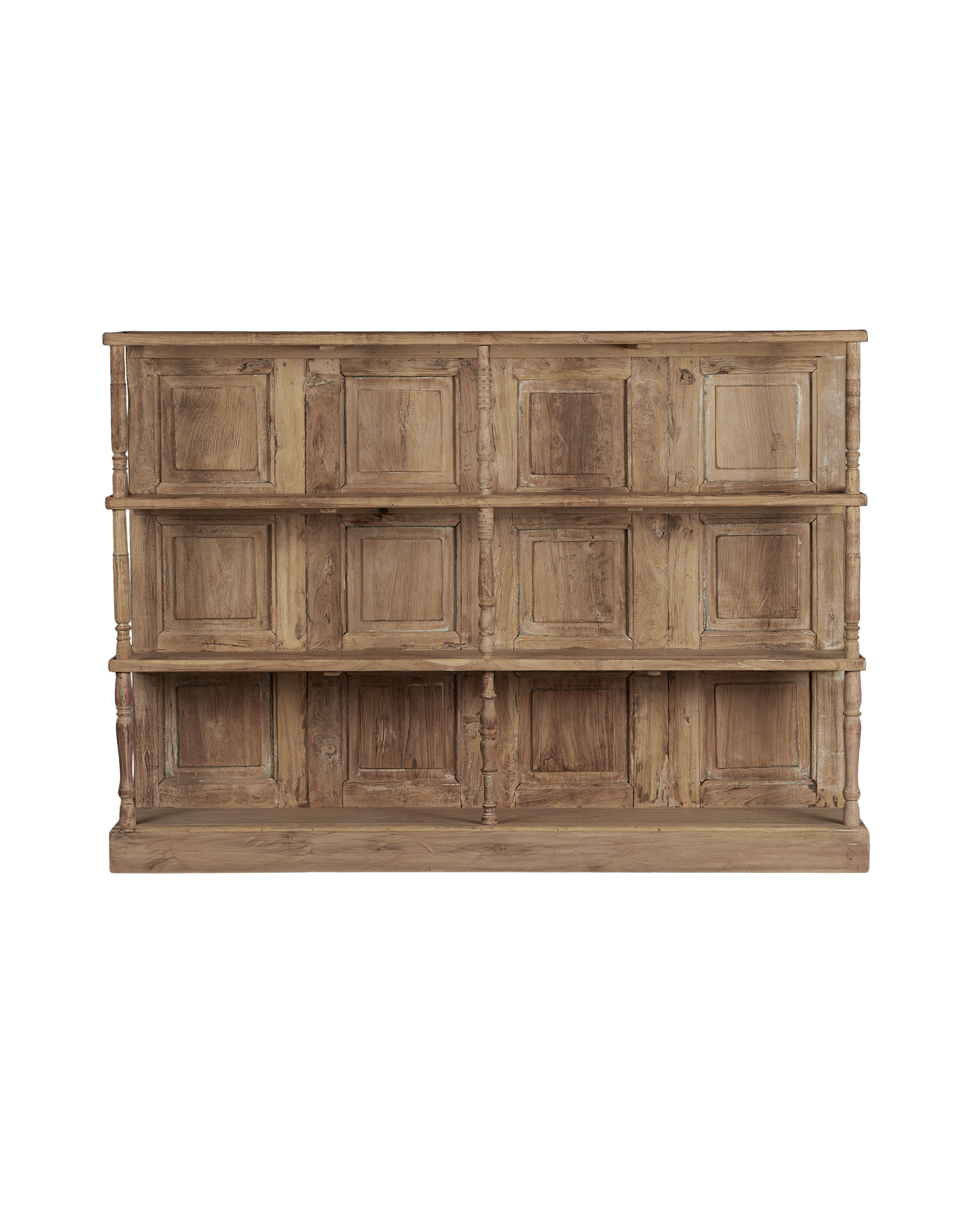 Vintage Wood Shelf - Bleached from India made of Wood
