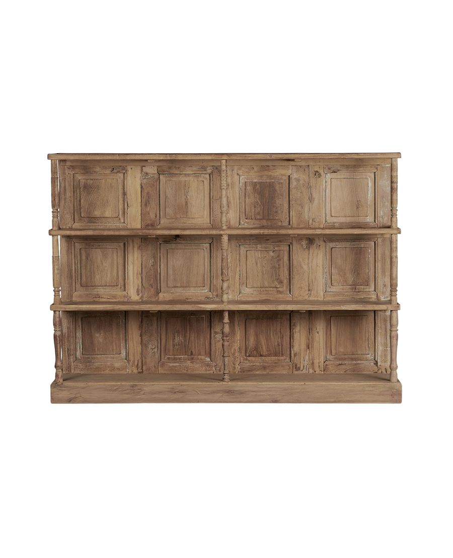 Vintage Wood Shelf - Bleached from India made of Wood