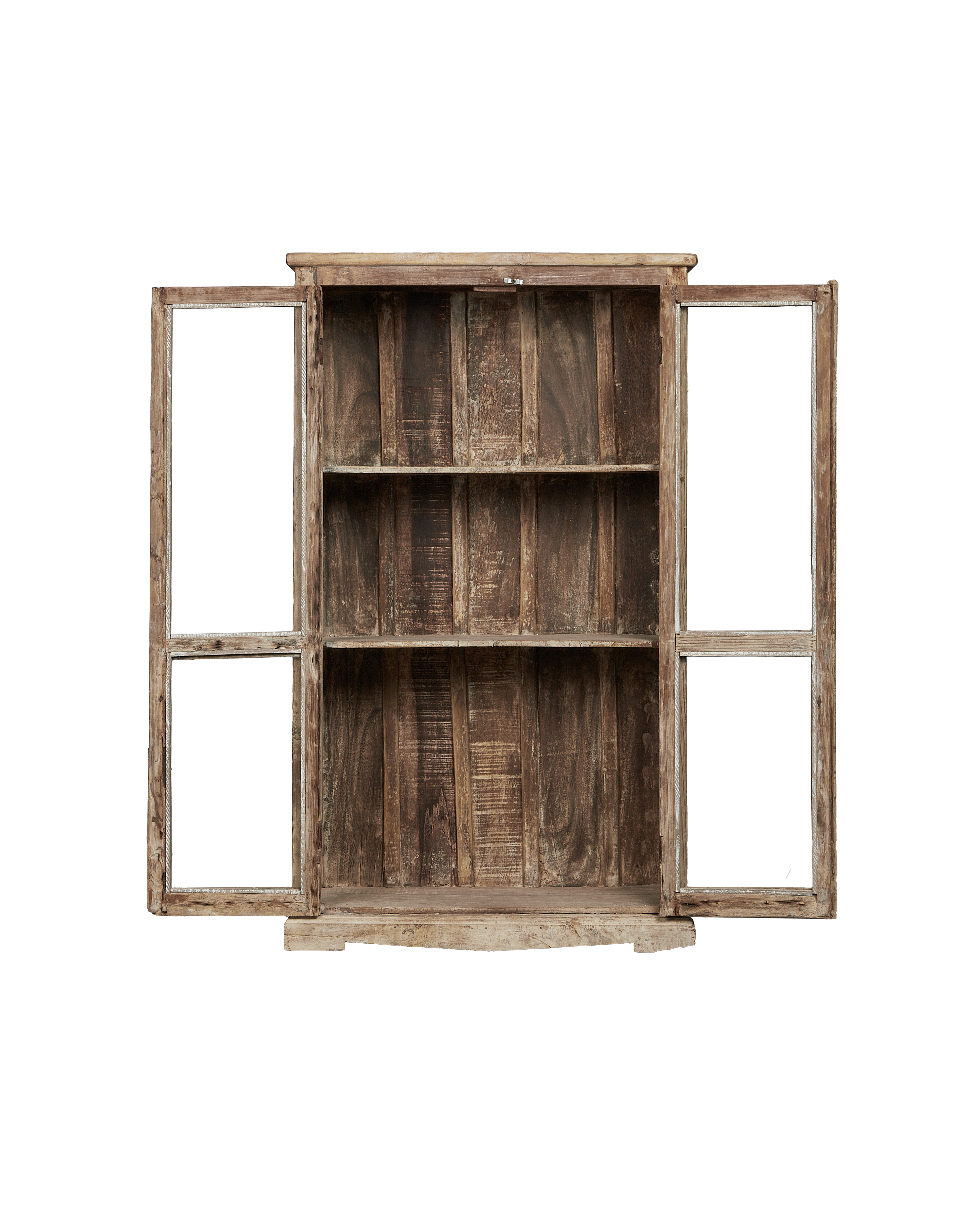 Vintage Wood Cabinet - Bleached from India made of Wood