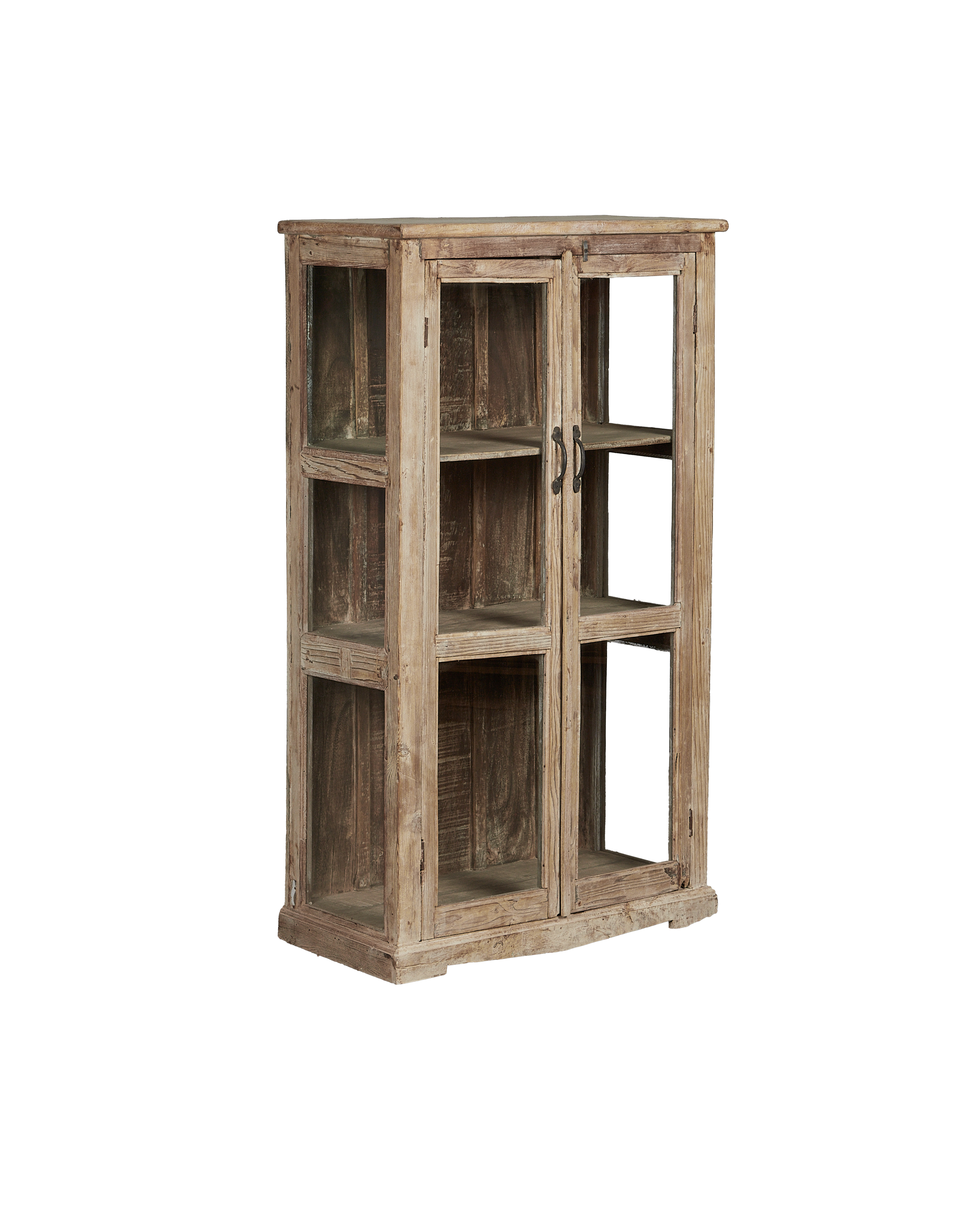 Vintage Wood Cabinet - Bleached from India made of Wood