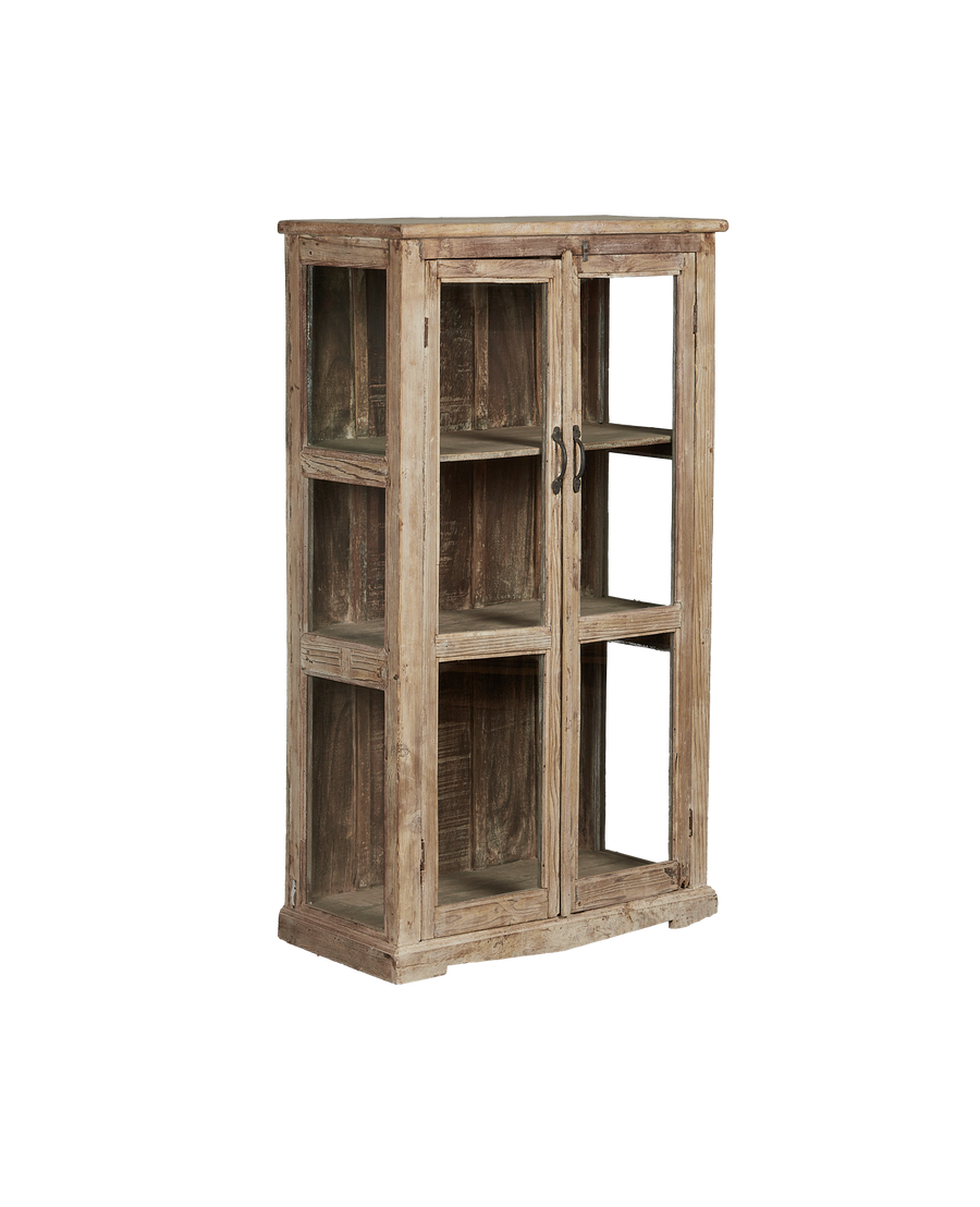 Vintage Wood Cabinet - Bleached from India made of Wood