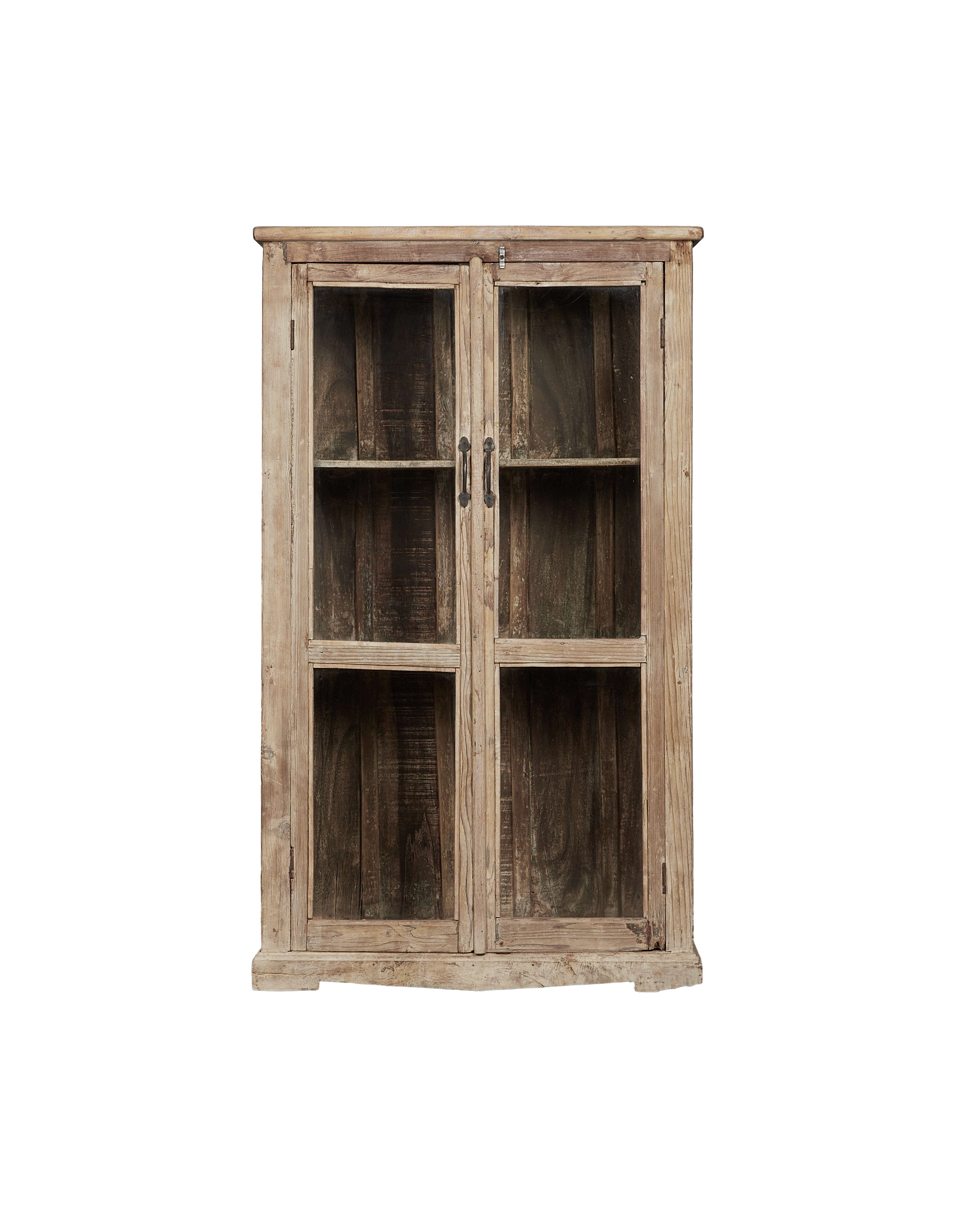 Vintage Wood Cabinet - Bleached from India made of Wood