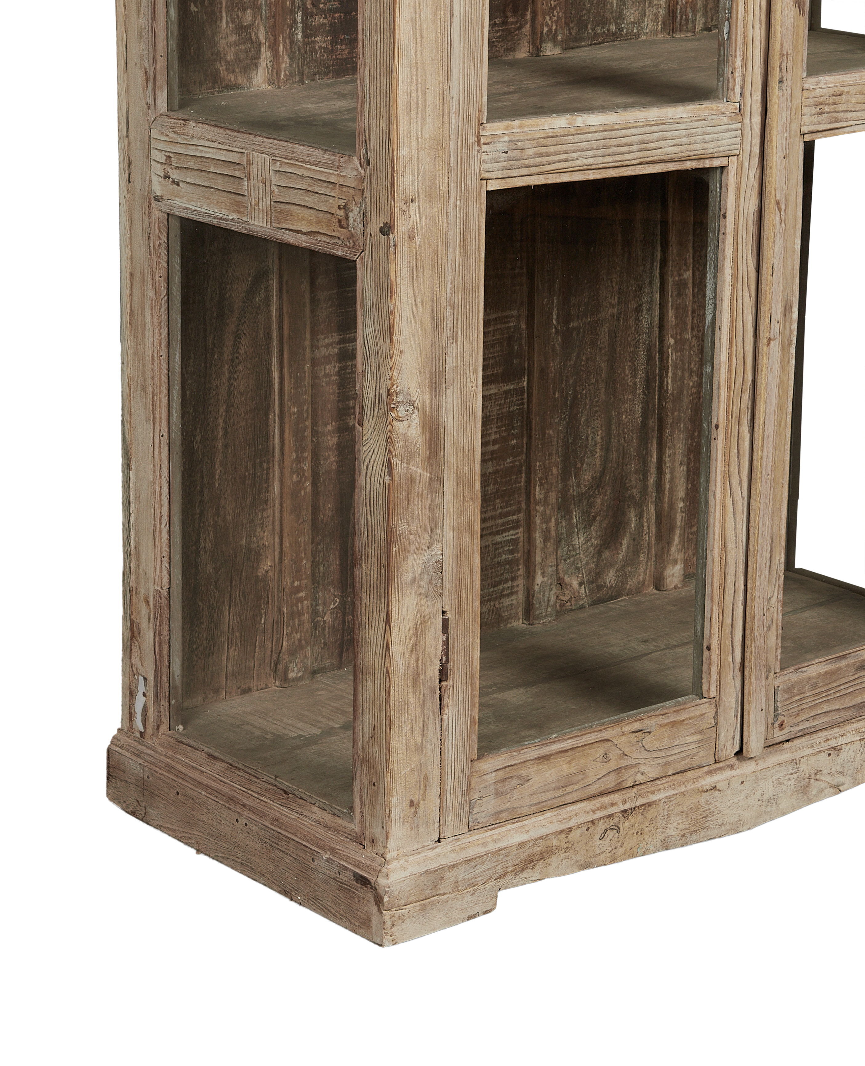 Vintage Wood Cabinet - Bleached from India made of Wood