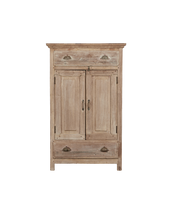 Wood Cabinet - Bleached