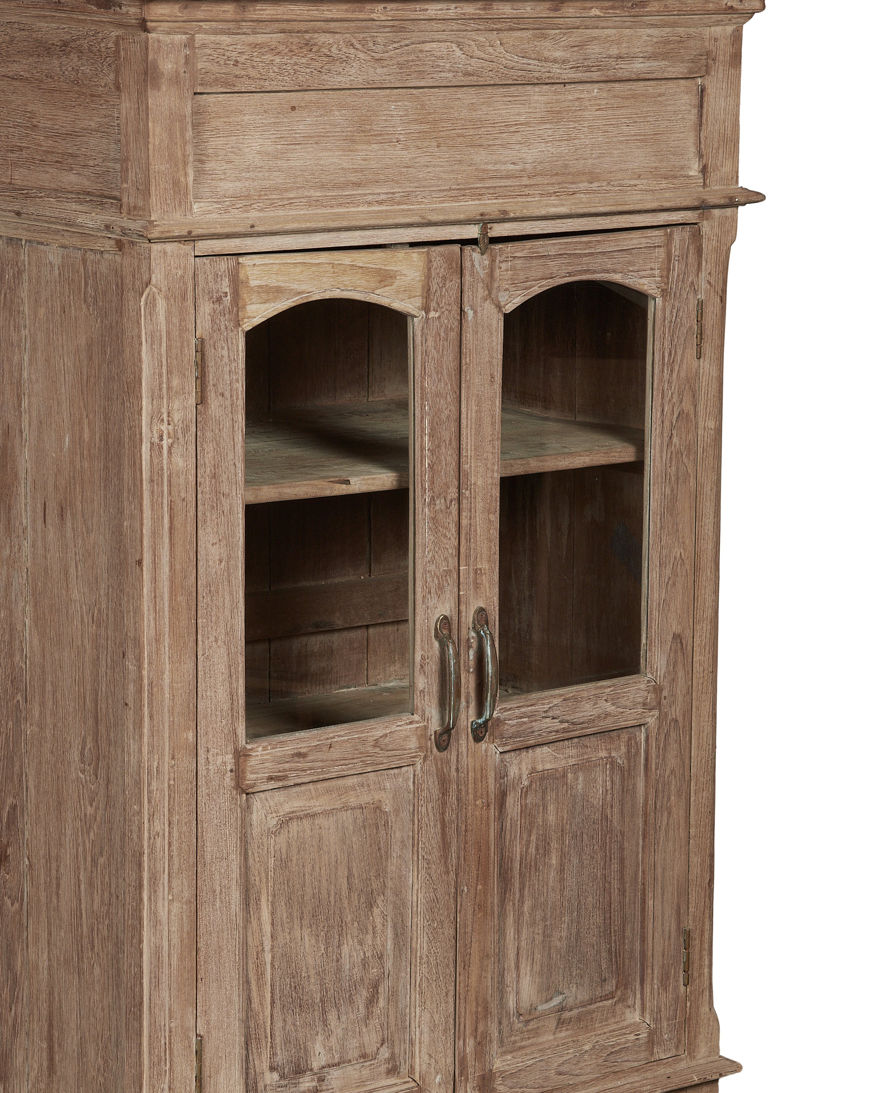 Vintage Wood Cabinet - Bleached from India made of Wood