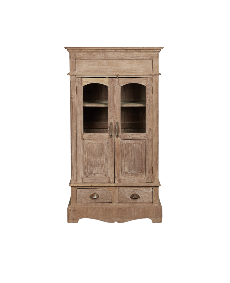 Wood Cabinet - Bleached
