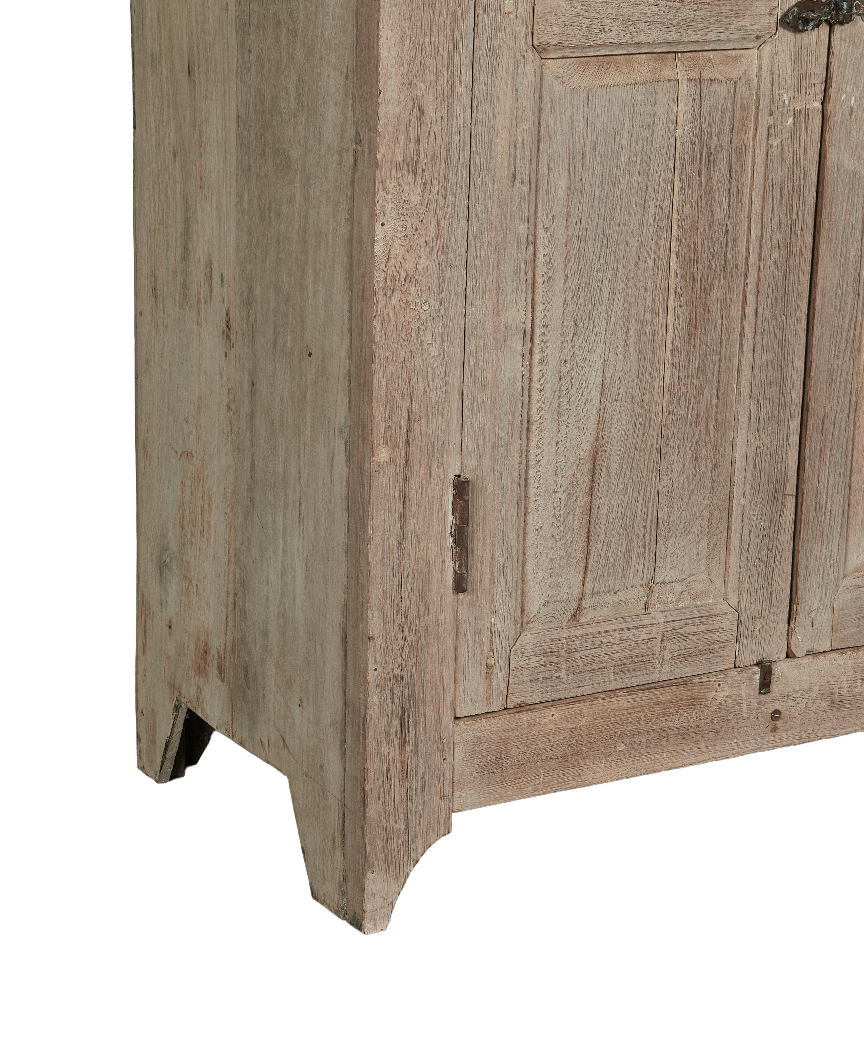 Vintage Wood Cabinet - Bleached from India made of Wood