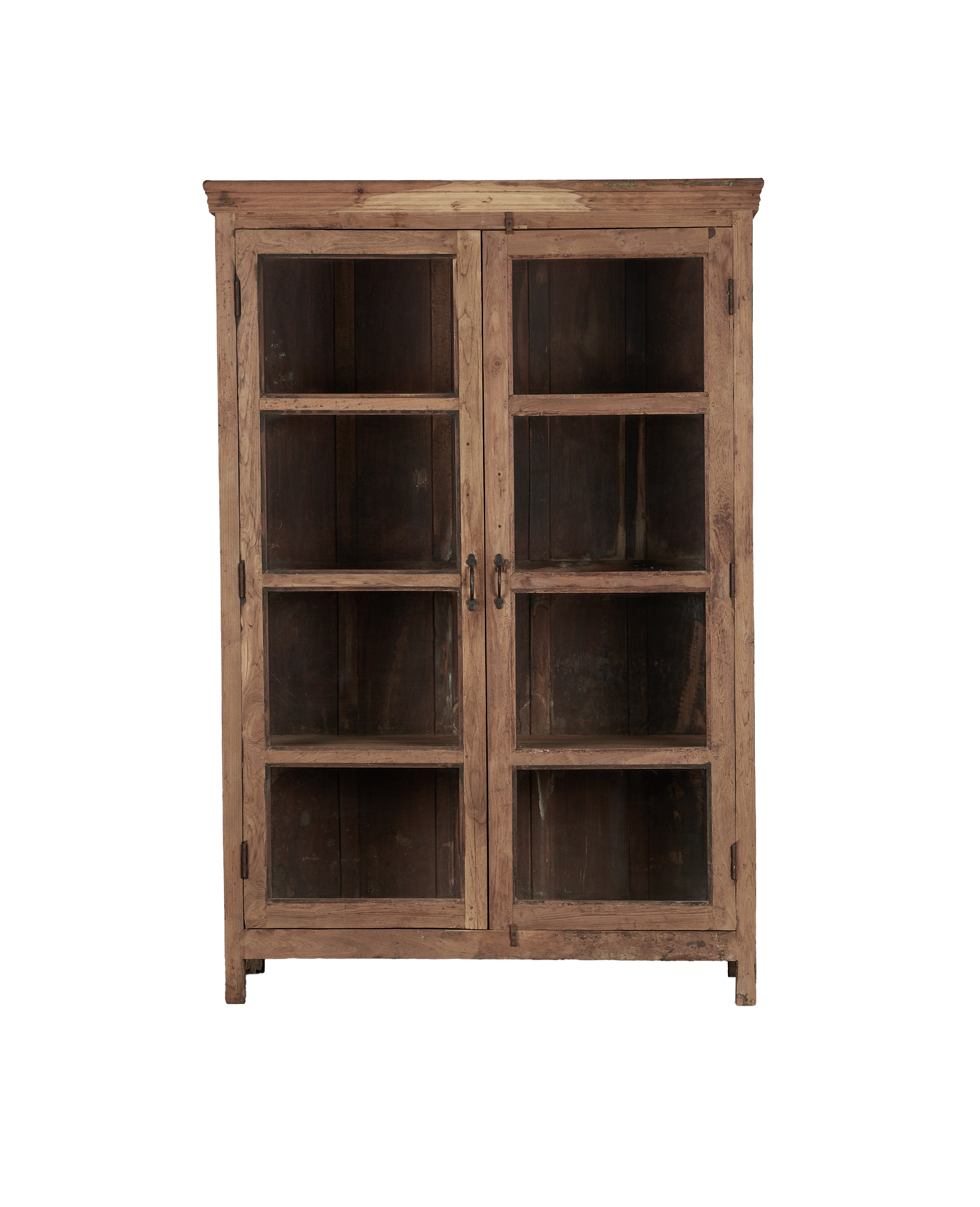 Vintage Wood Cabinet - Natural from India made of Wood