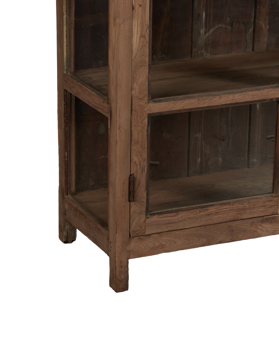 Vintage Wood Cabinet - Natural from India made of Wood