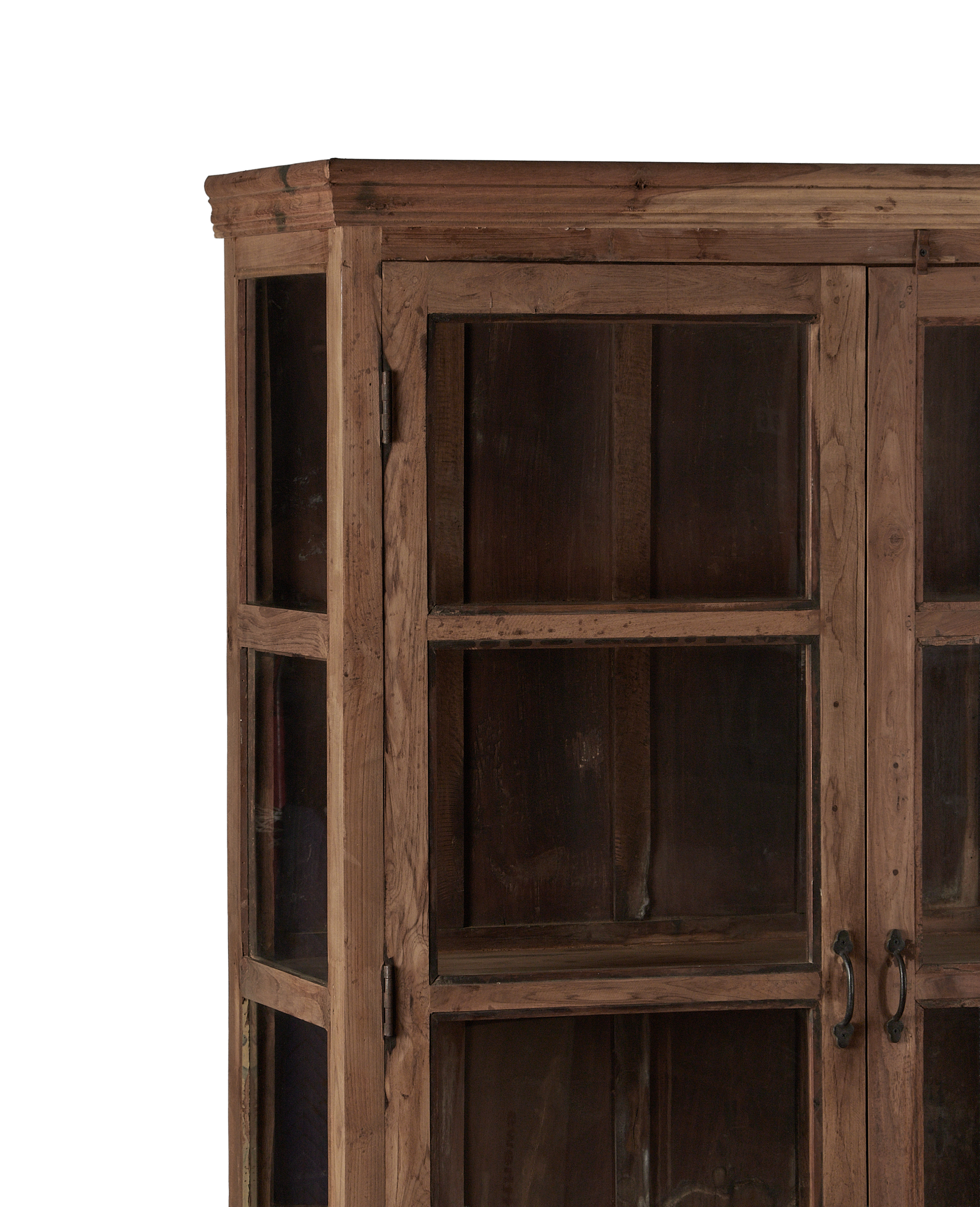 Vintage Wood Cabinet - Natural from India made of Wood