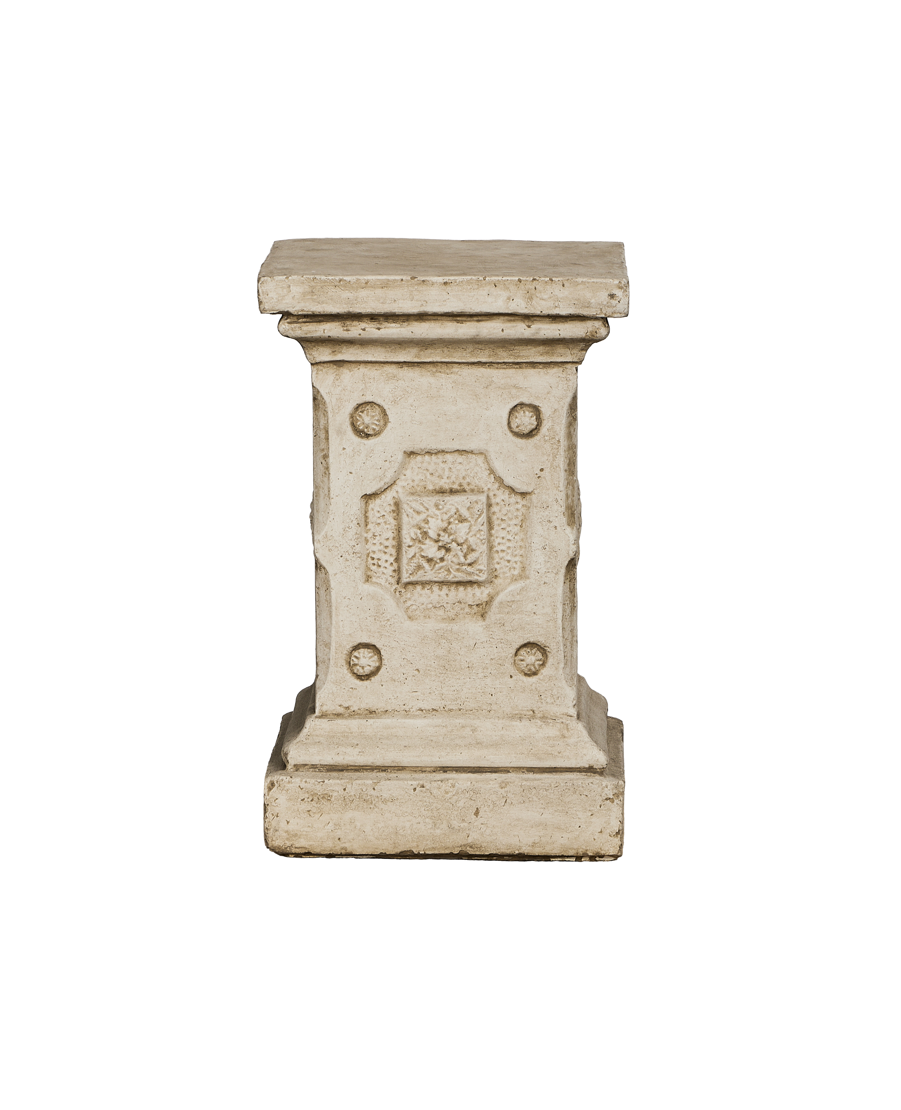 Cast Carved Pedestal