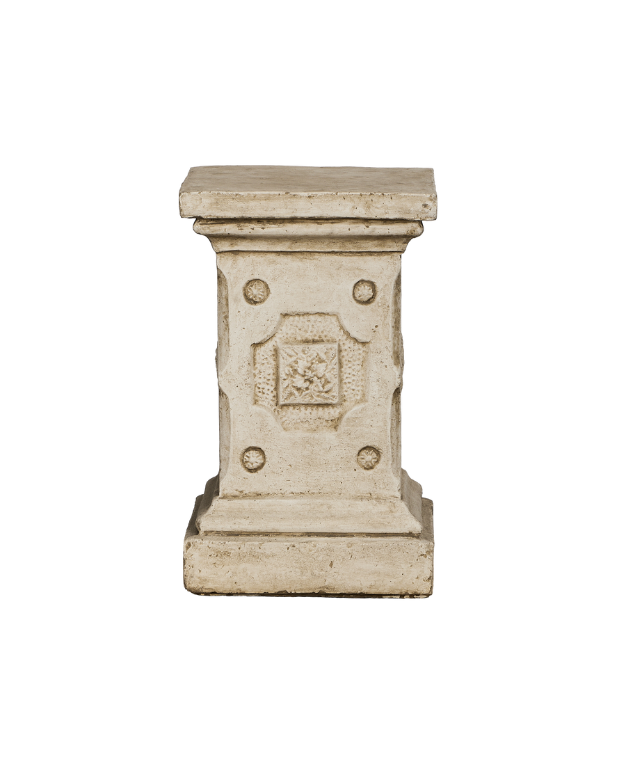 Cast Carved Pedestal