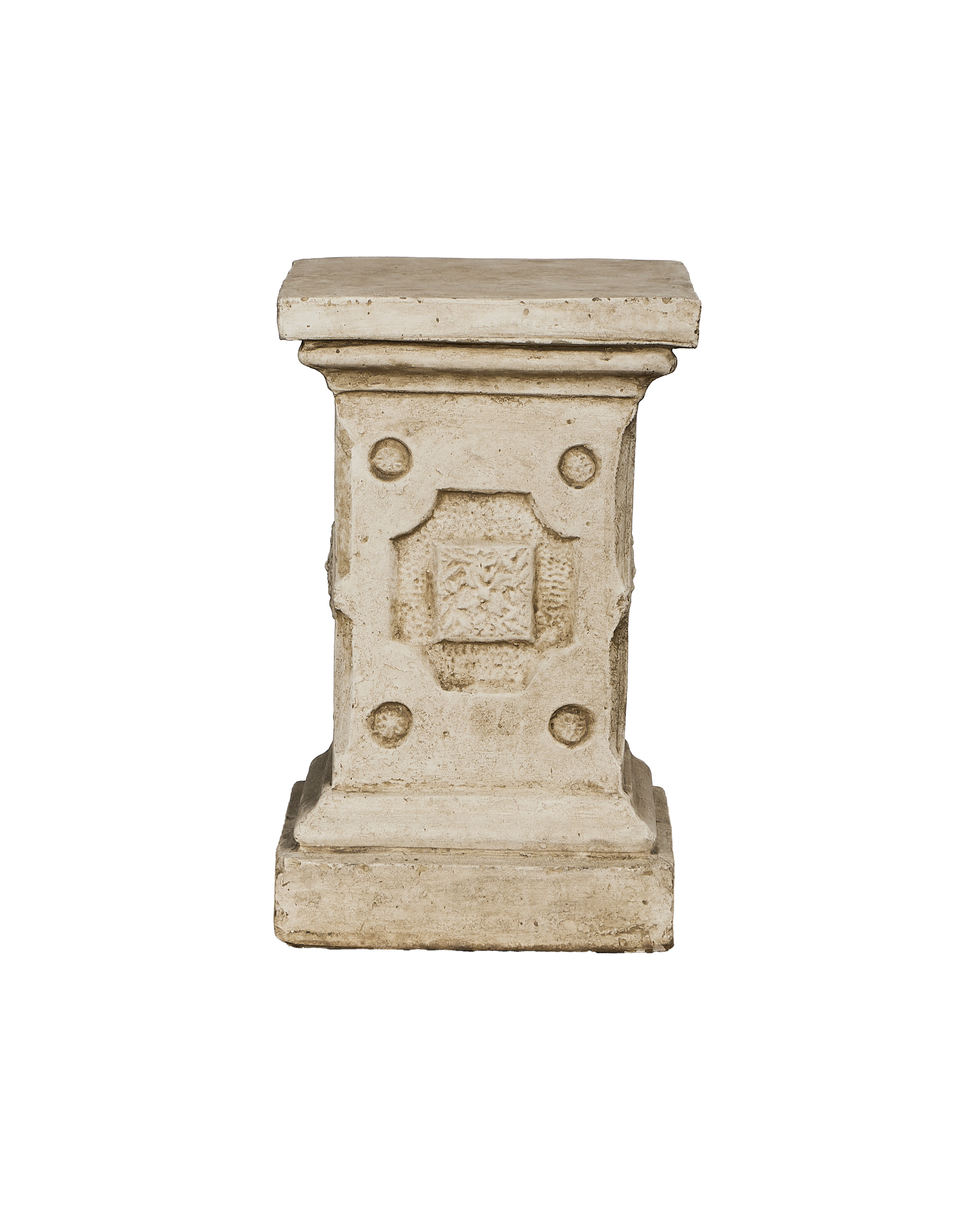 Cast Carved Pedestal