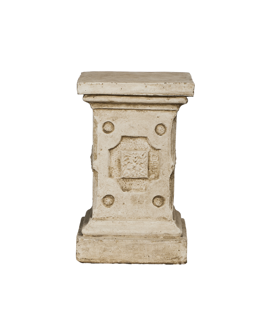 Cast Carved Pedestal