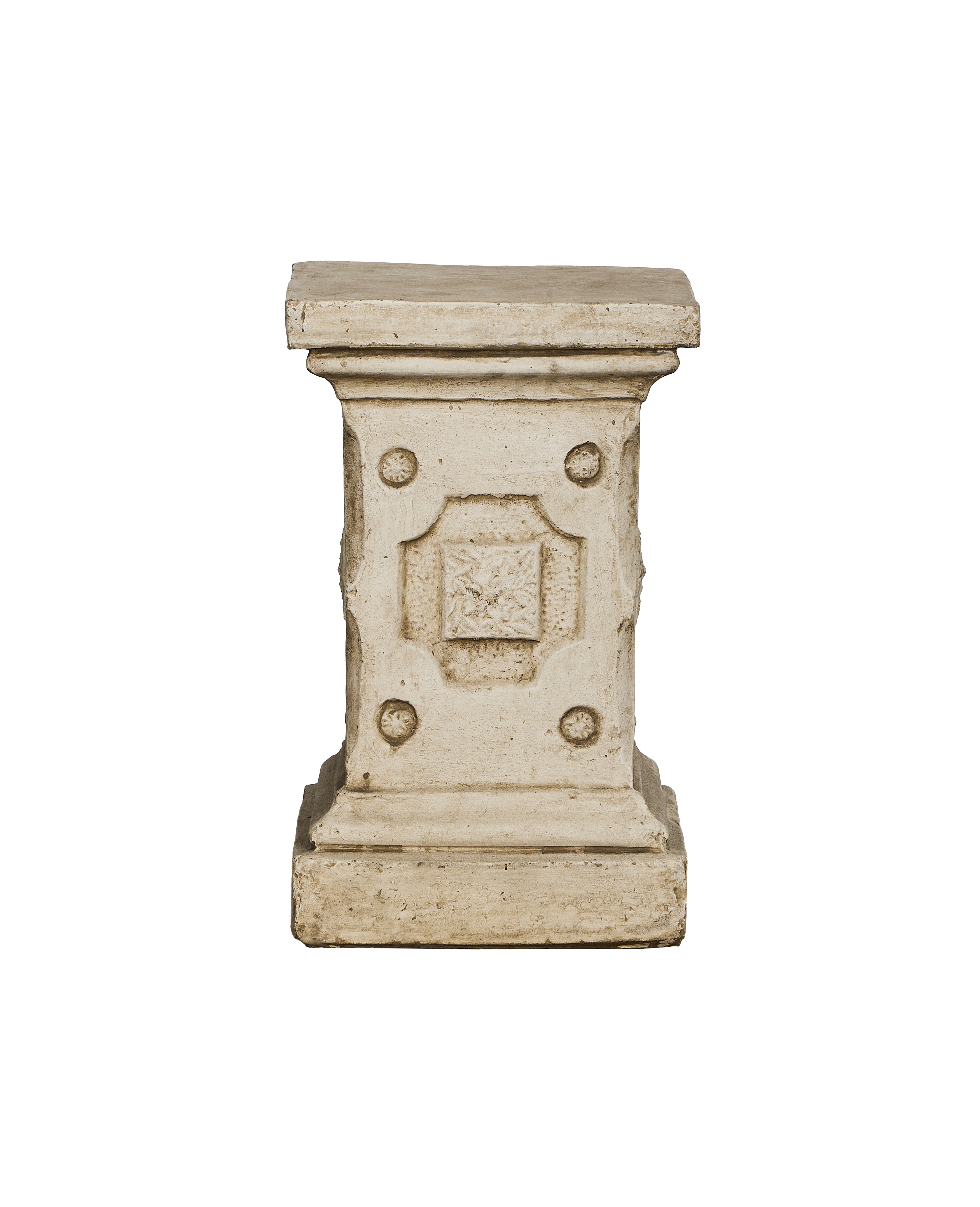 Cast Carved Pedestal