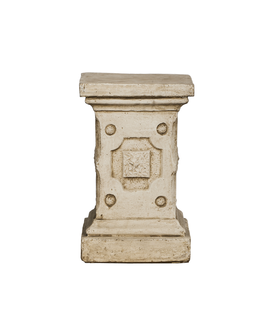 Cast Carved Pedestal