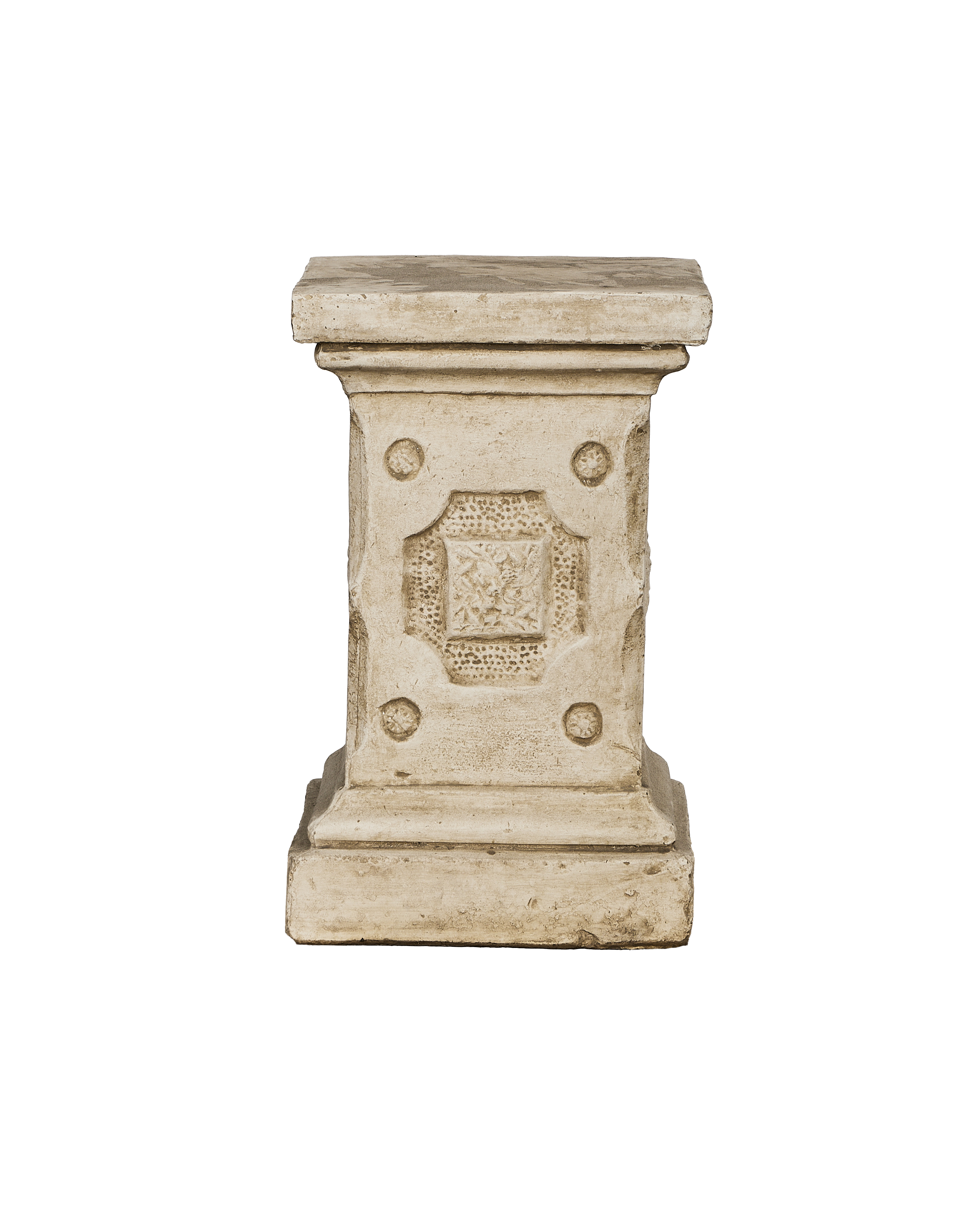 Cast Carved Pedestal