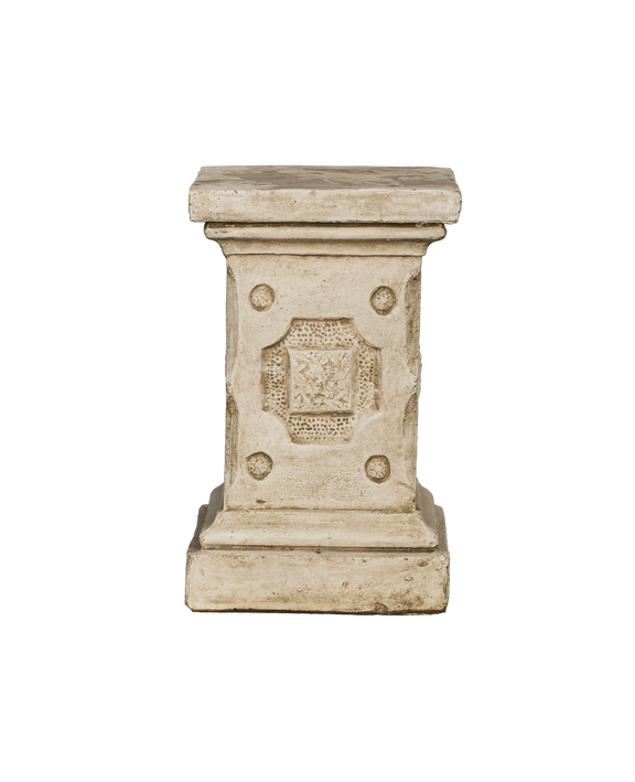 Cast Carved Pedestal